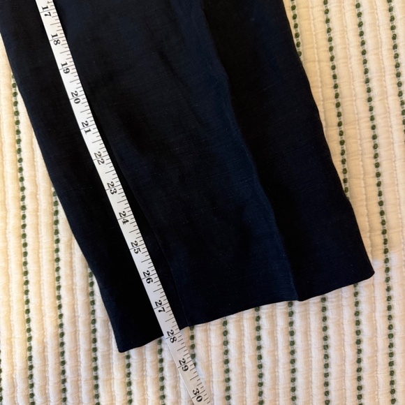 NWT Unworn Black Linen Jcrew Pant - Picture 7 of 9